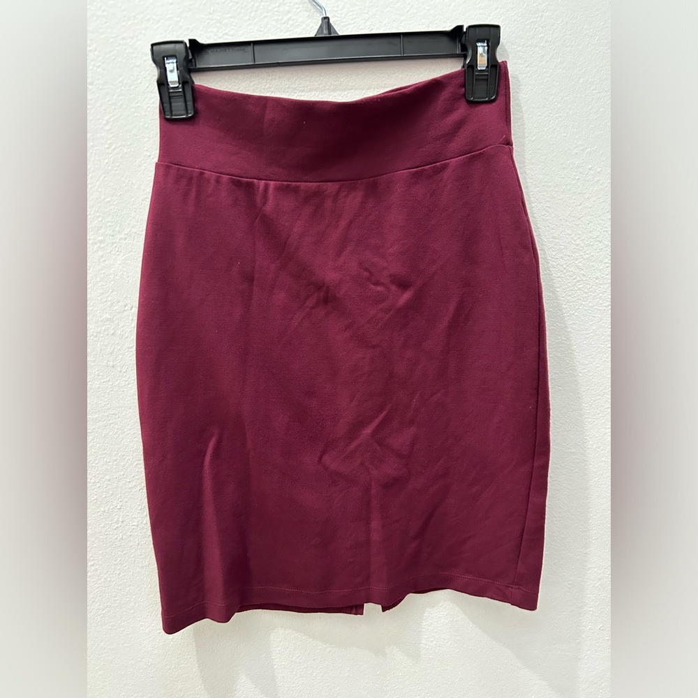 Charlotte Russe Wine Skirt Size Small